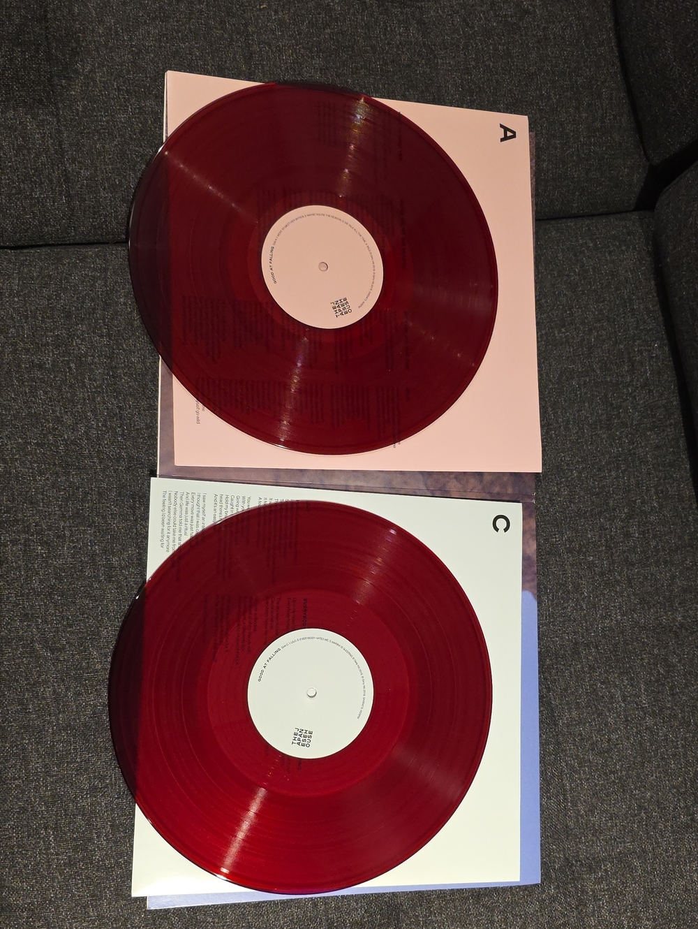 The Japanese House Good At Falling Vinyl 2LP Limited Violet Red Color EX